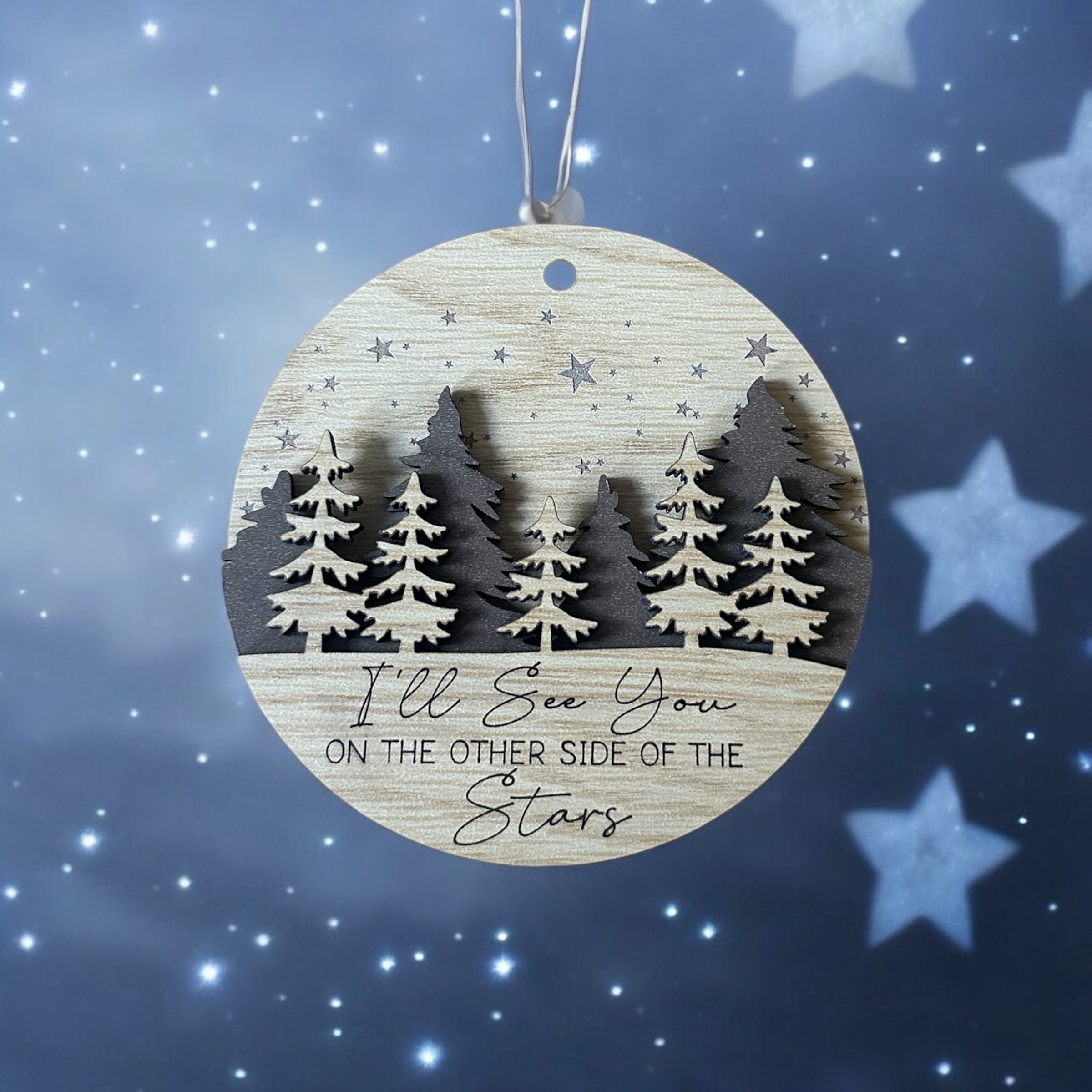I'll See You on the Other Side of the Stars Ornament